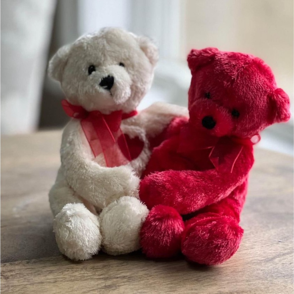 Hallmark better together plush hugging bears with heart , Valentine’s Day bear